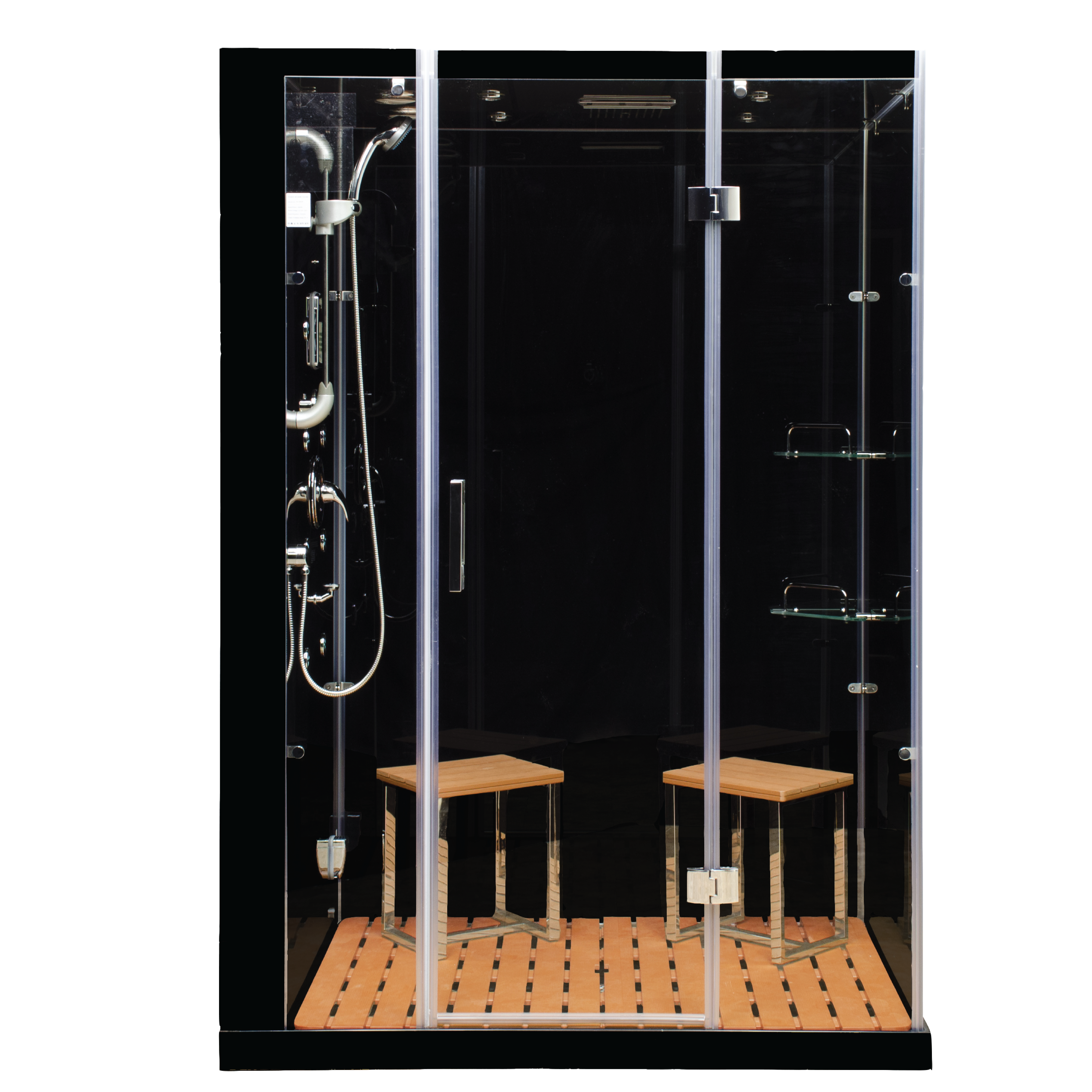Homeward Bath Orion Plus Steam Shower Black